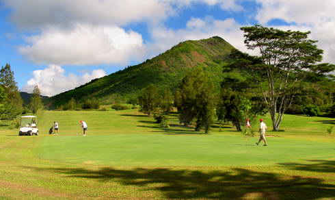 New Caledonia Golf Course at Ouenghi